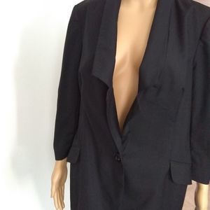MM Couture Miss Me Jacket Navy Blue Womens Size Medium